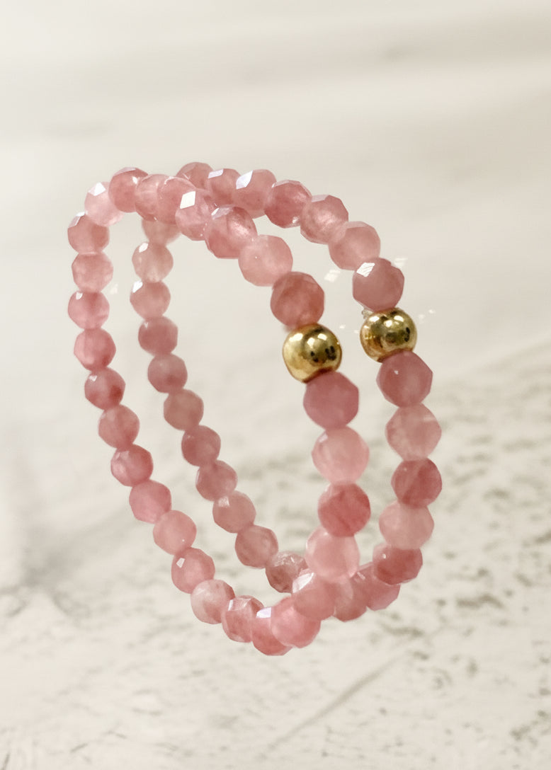 Pierścionek z rubinów