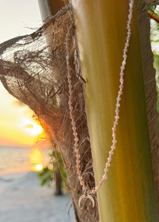 Choker z kamienia słonecznego